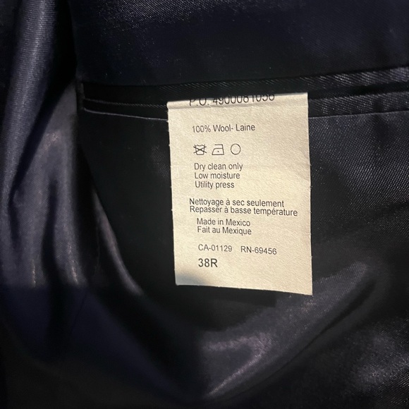 Calvin Klein Blue Sportcoat - Picture 5 of 5